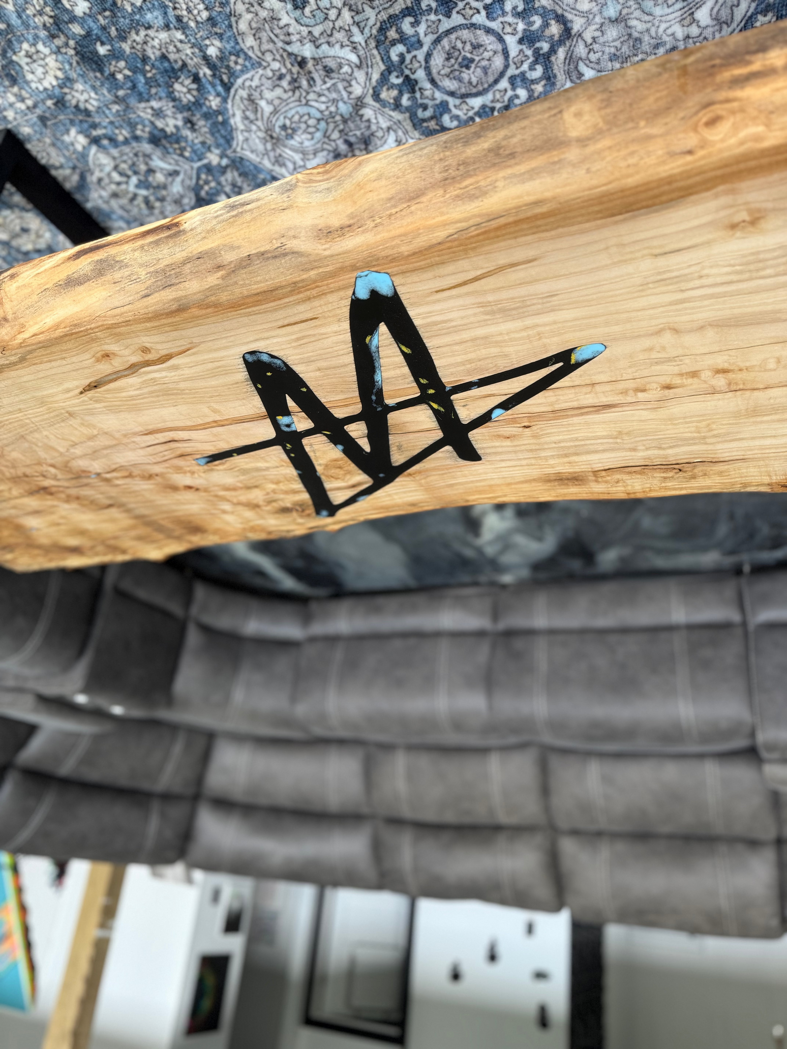 CUSTOM CNC TABLE RETAIL SIGN