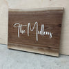 CUSTOM WEDDING CNC SIGN