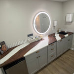 WHITE STRIPE EPOXY MEDICAL OFFICE COUNTER
