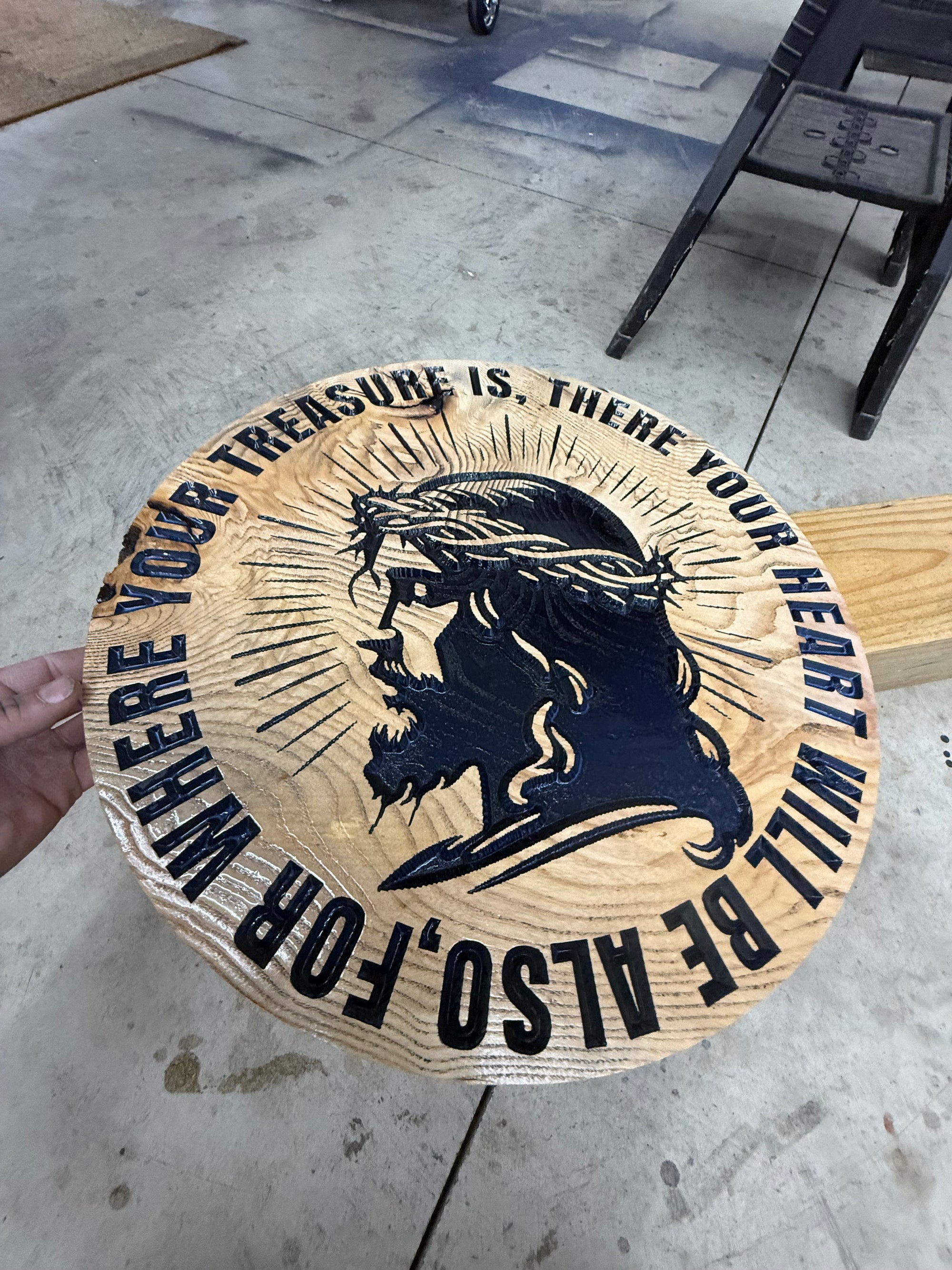 CUSTOM CNC PRAYER SIGN