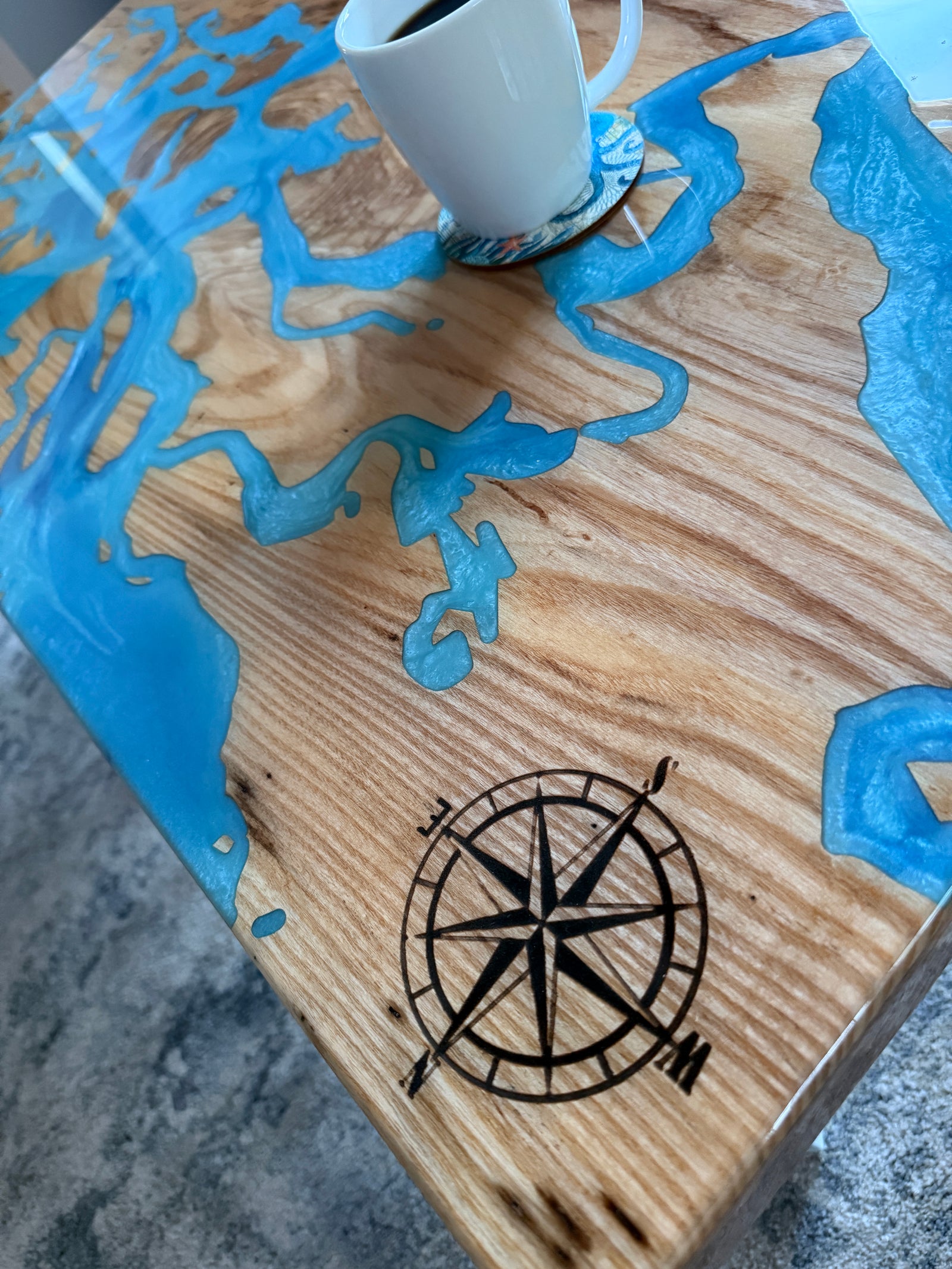 CUSTOM CNC NAVIGATION TABLE